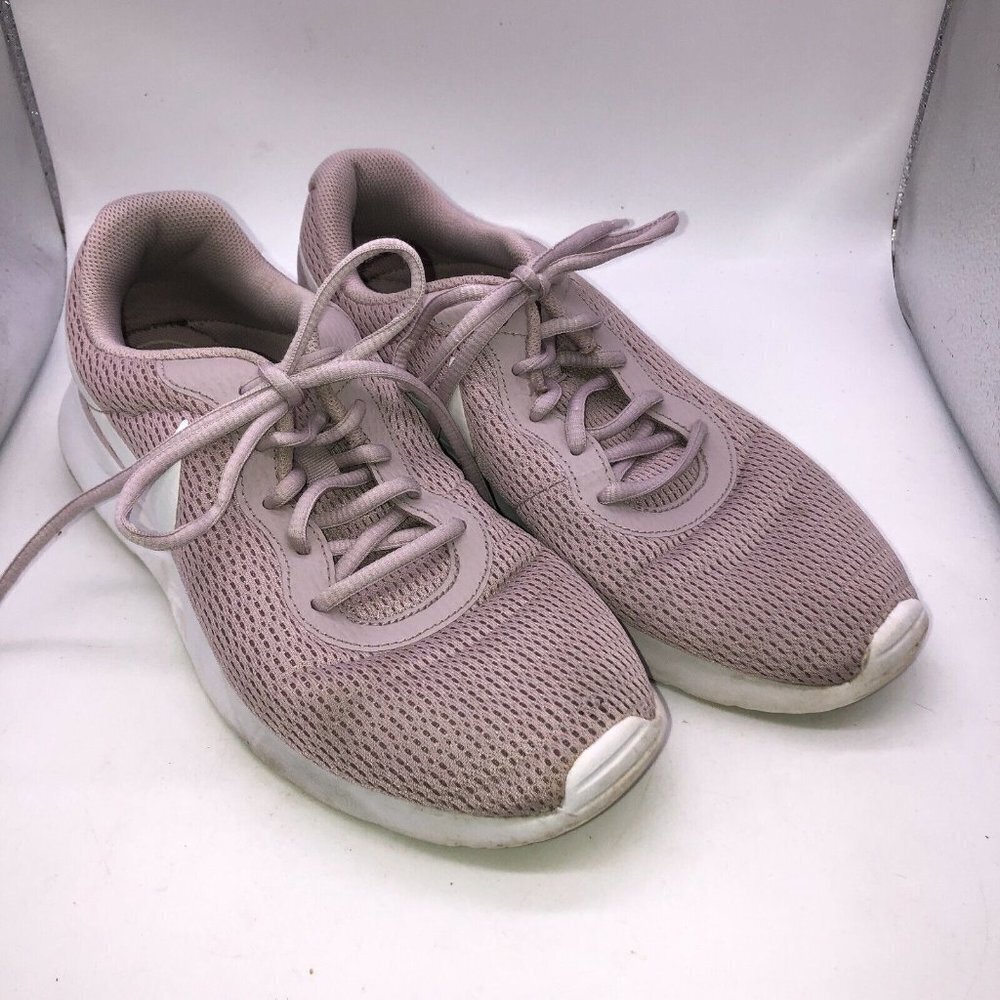 Nike Tanjun Womens Size 10 Particle Rose Pink Lace Up Running Shoes Sneakers - Picture 3 of 10